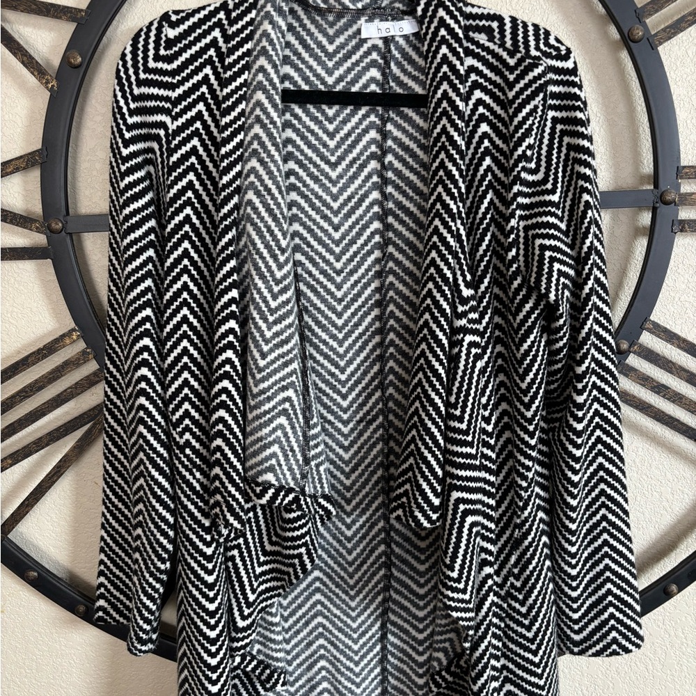 Black and White Women's Cardigan
